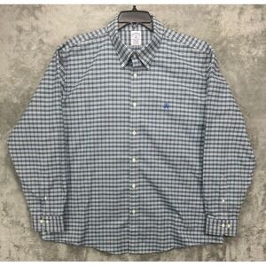 Brooks Brothers Men's The Original Polo Shirt Size XXL‎ Multicolor Plaid Cotton
